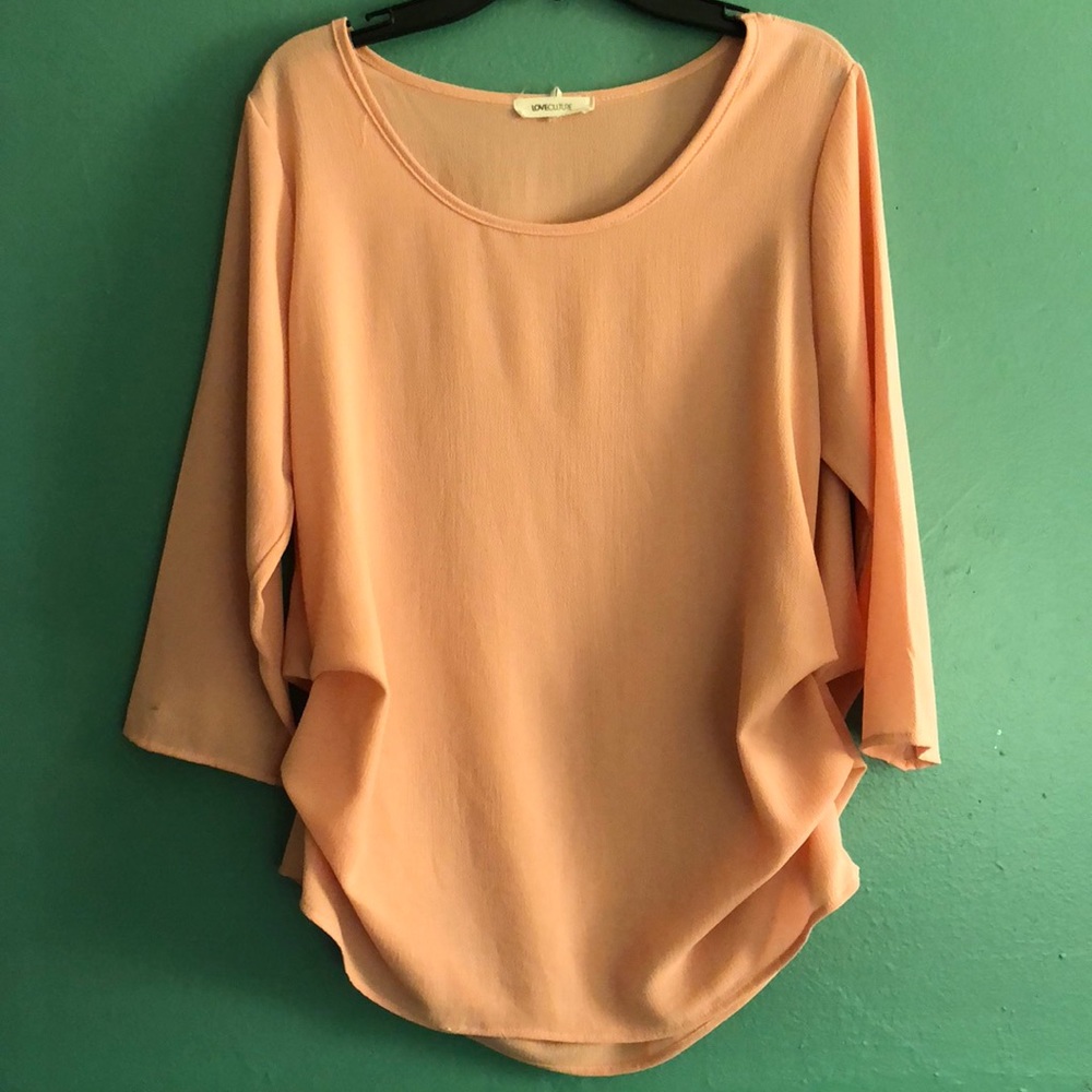Light pink blouse
